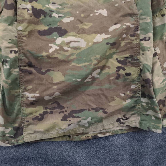 U.S. Military Mens Camo Army Uniform Coat Green Tan Size Small Pockets - Picture 11 of 13
